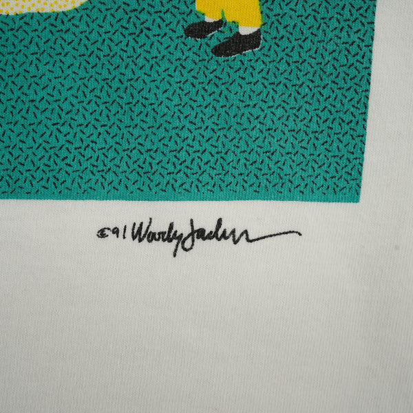 Vintage 90s Woody Jackson cows playing golf T-shirt, size XL — photo 2 of 7
