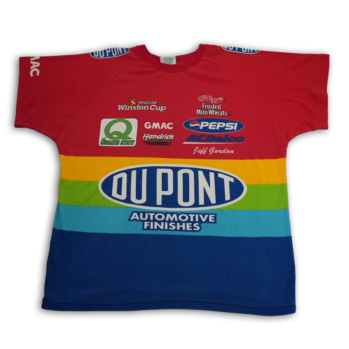 Vintage 1997 Chase Authentics Jeff Gordon DuPont NASCAR T-shirt, size XL