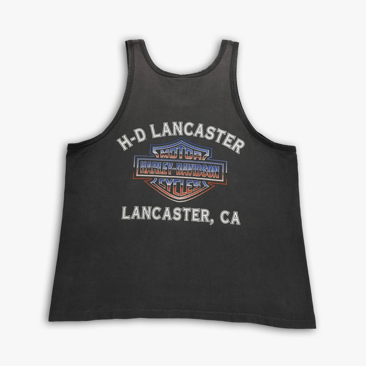 Vintage 1996 Harley-Davidson distressed biker tank top, size XL — photo 4 of 4