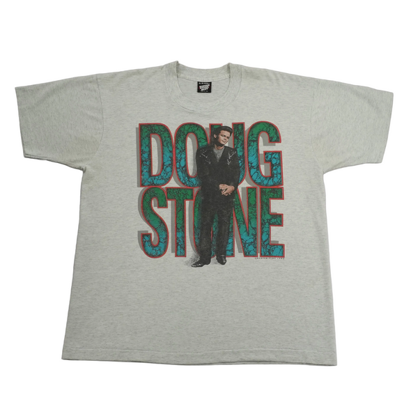 Vintage 1992 Doug Stone US tour T-shirt, gray, size XL