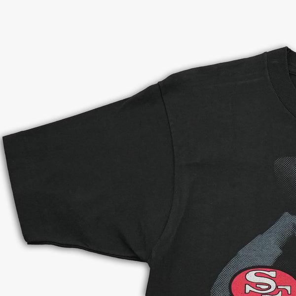 Vintage 1990 Joe Montana San Francisco 49ers Salem T-shirt, blue, size L — photo 5 of 6